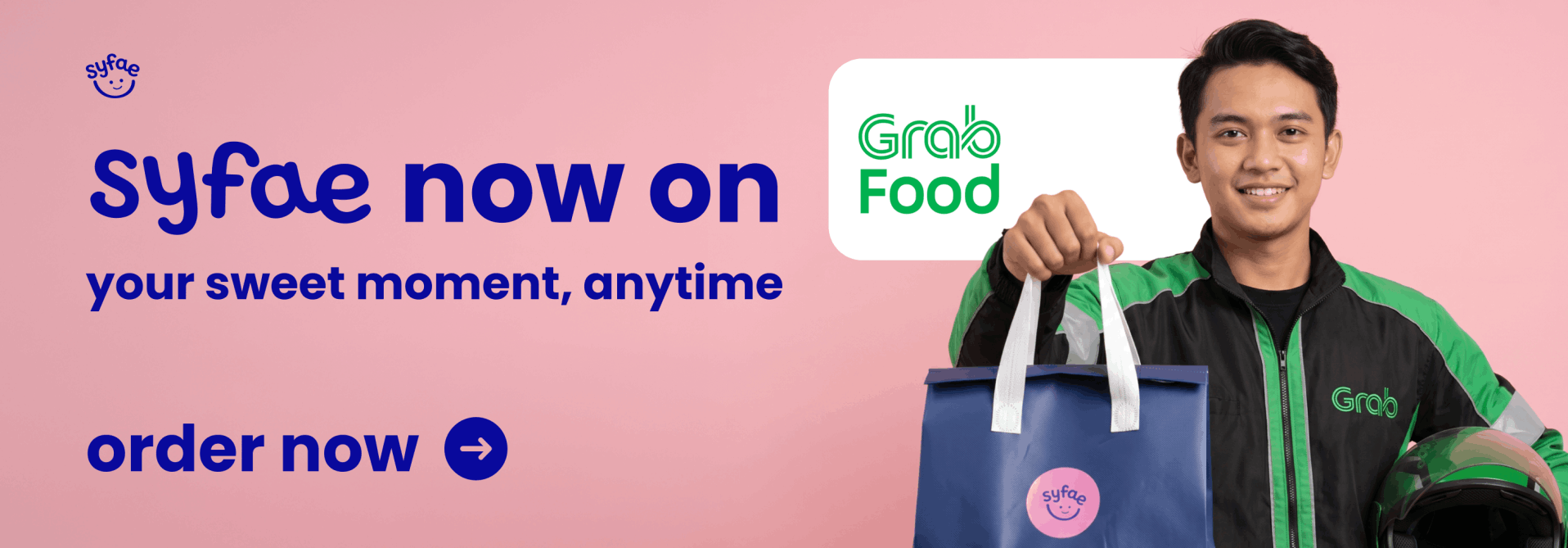 Syfae now on GrabFood